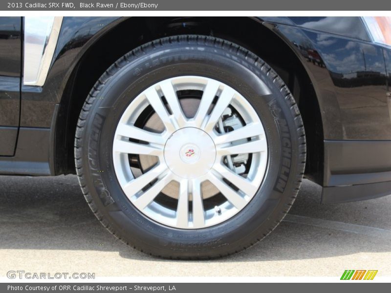Black Raven / Ebony/Ebony 2013 Cadillac SRX FWD