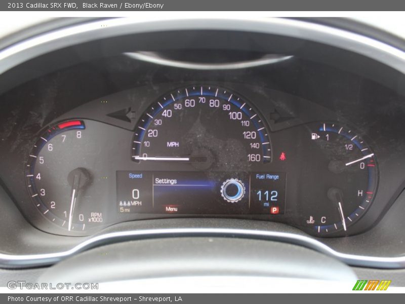 Black Raven / Ebony/Ebony 2013 Cadillac SRX FWD