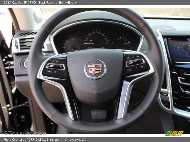 Black Raven / Ebony/Ebony 2013 Cadillac SRX FWD