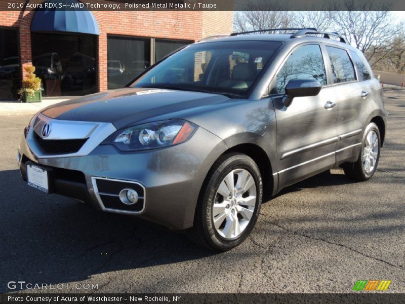 Polished Metal Metallic / Taupe 2010 Acura RDX SH-AWD Technology