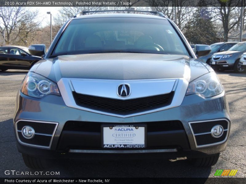 Polished Metal Metallic / Taupe 2010 Acura RDX SH-AWD Technology