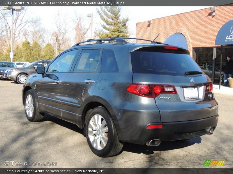 Polished Metal Metallic / Taupe 2010 Acura RDX SH-AWD Technology