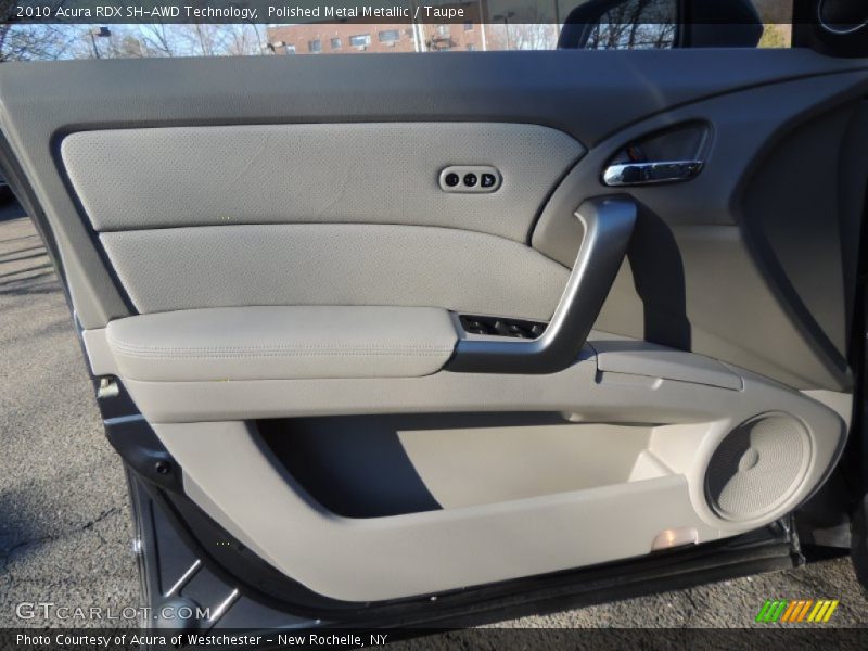 Polished Metal Metallic / Taupe 2010 Acura RDX SH-AWD Technology