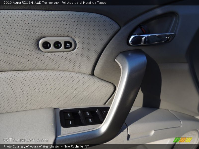 Polished Metal Metallic / Taupe 2010 Acura RDX SH-AWD Technology