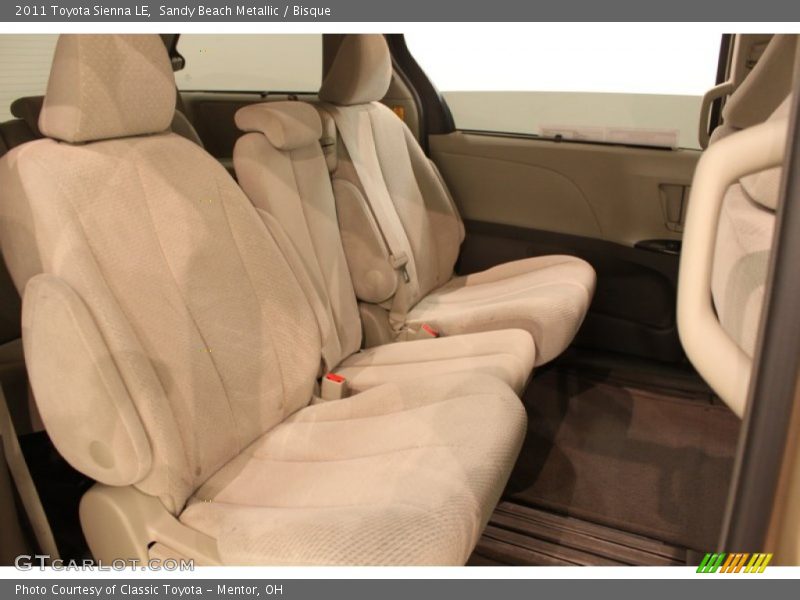 Sandy Beach Metallic / Bisque 2011 Toyota Sienna LE