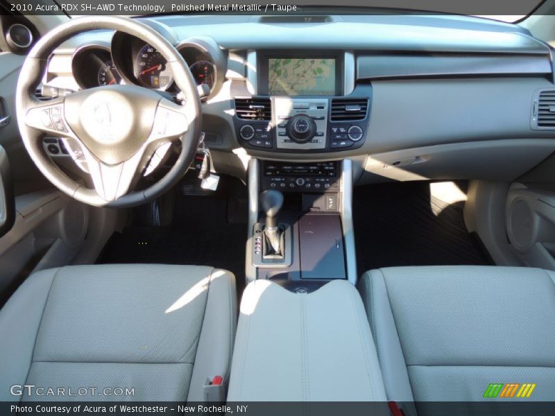 Polished Metal Metallic / Taupe 2010 Acura RDX SH-AWD Technology