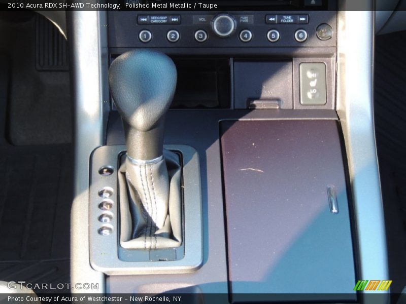 Polished Metal Metallic / Taupe 2010 Acura RDX SH-AWD Technology