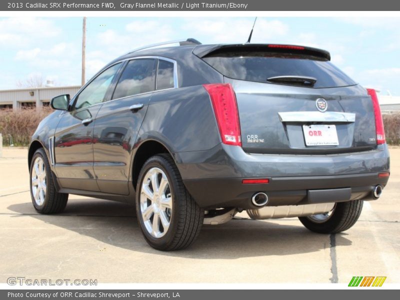Gray Flannel Metallic / Light Titanium/Ebony 2013 Cadillac SRX Performance FWD