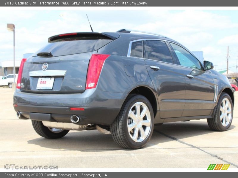 Gray Flannel Metallic / Light Titanium/Ebony 2013 Cadillac SRX Performance FWD