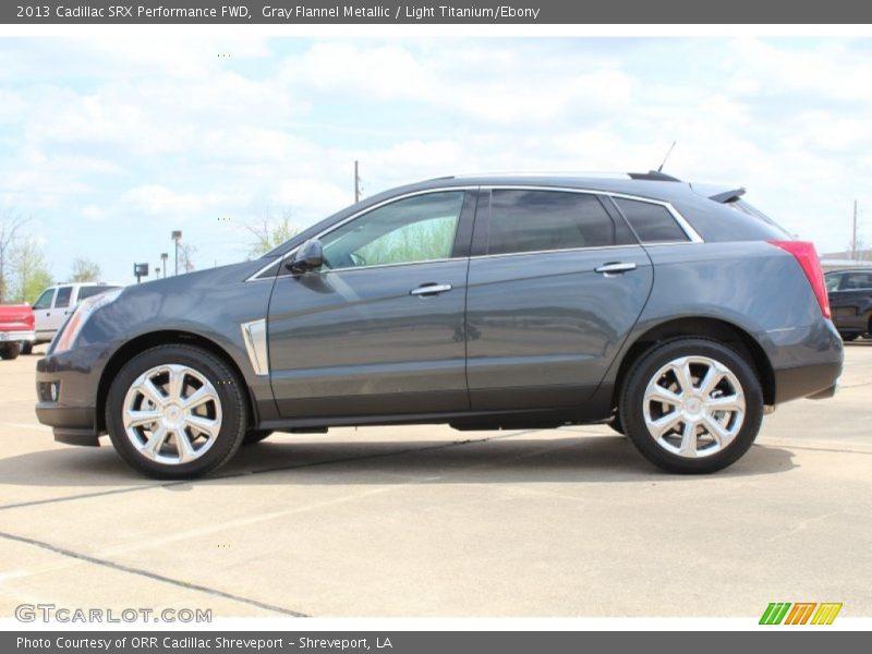 Gray Flannel Metallic / Light Titanium/Ebony 2013 Cadillac SRX Performance FWD