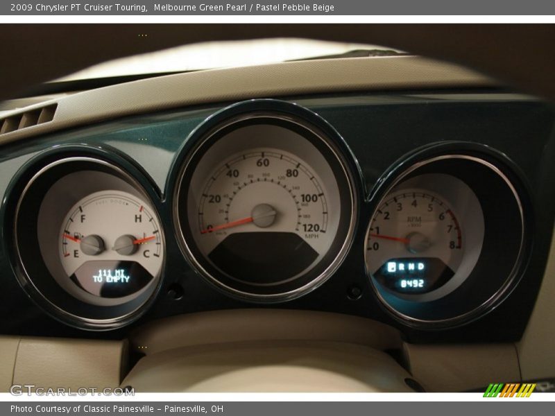 Melbourne Green Pearl / Pastel Pebble Beige 2009 Chrysler PT Cruiser Touring