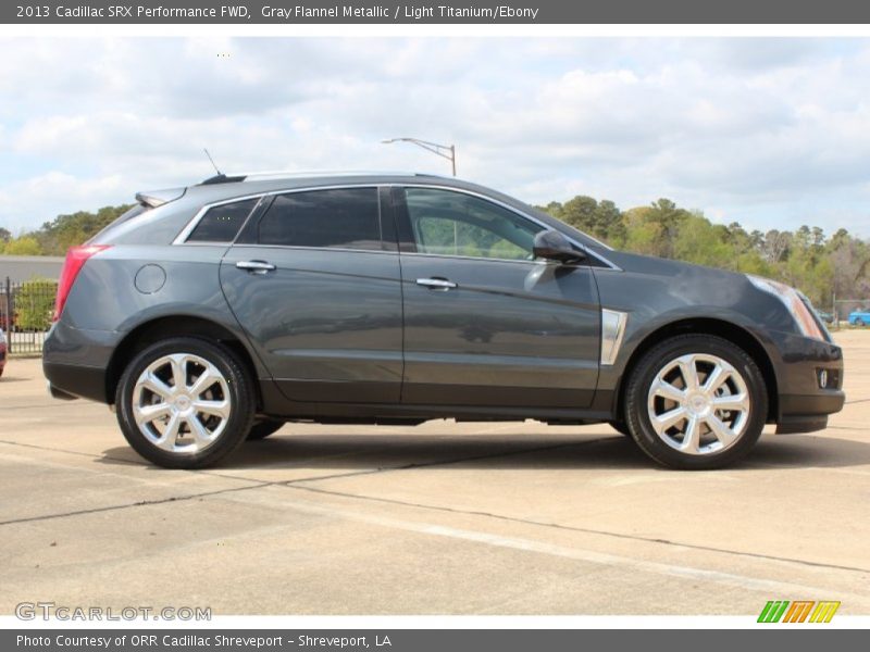 Gray Flannel Metallic / Light Titanium/Ebony 2013 Cadillac SRX Performance FWD
