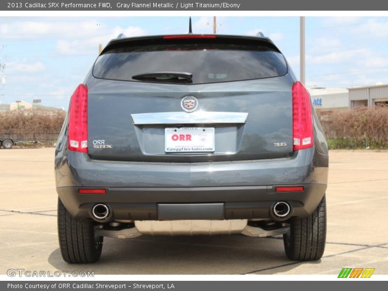 Gray Flannel Metallic / Light Titanium/Ebony 2013 Cadillac SRX Performance FWD