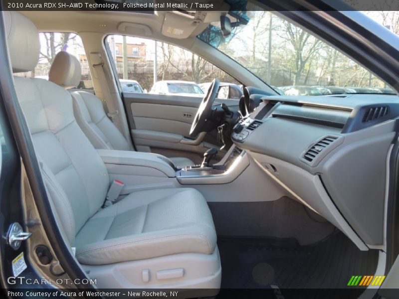 Polished Metal Metallic / Taupe 2010 Acura RDX SH-AWD Technology