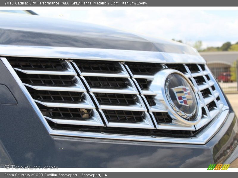 Gray Flannel Metallic / Light Titanium/Ebony 2013 Cadillac SRX Performance FWD