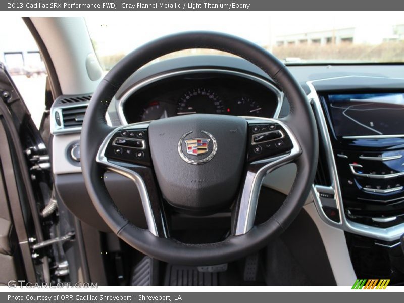 Gray Flannel Metallic / Light Titanium/Ebony 2013 Cadillac SRX Performance FWD