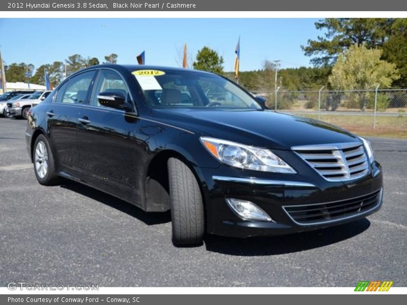Front 3/4 View of 2012 Genesis 3.8 Sedan