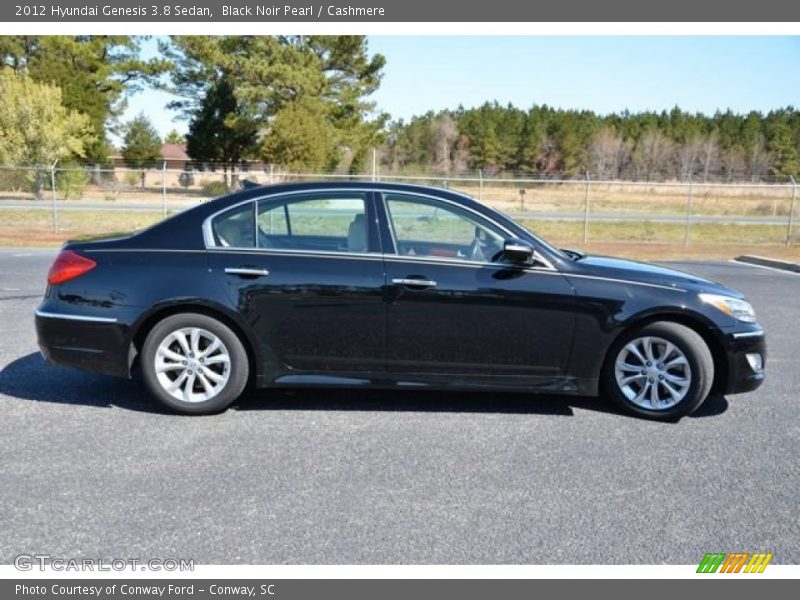  2012 Genesis 3.8 Sedan Black Noir Pearl