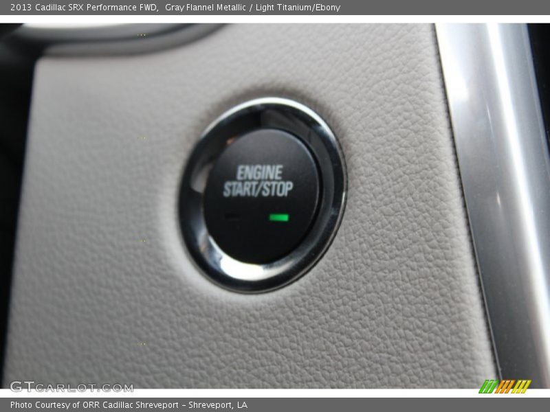 Gray Flannel Metallic / Light Titanium/Ebony 2013 Cadillac SRX Performance FWD