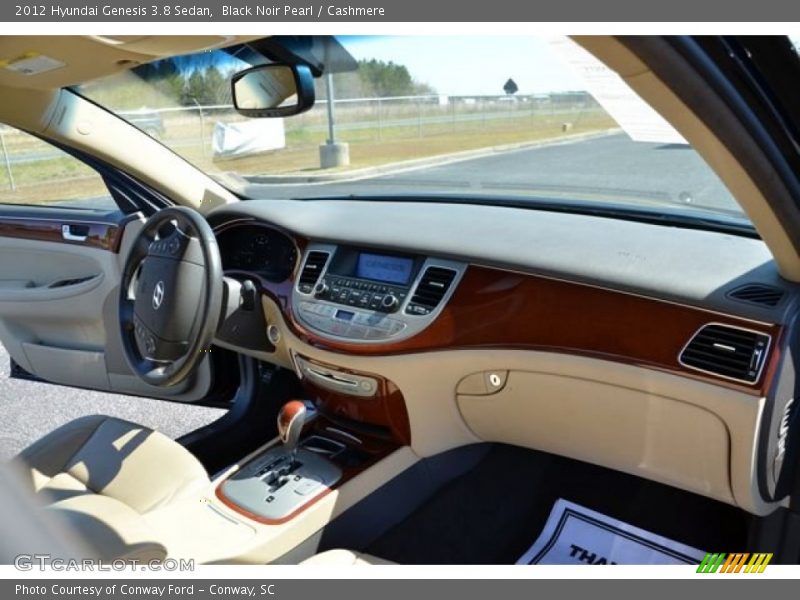 Black Noir Pearl / Cashmere 2012 Hyundai Genesis 3.8 Sedan