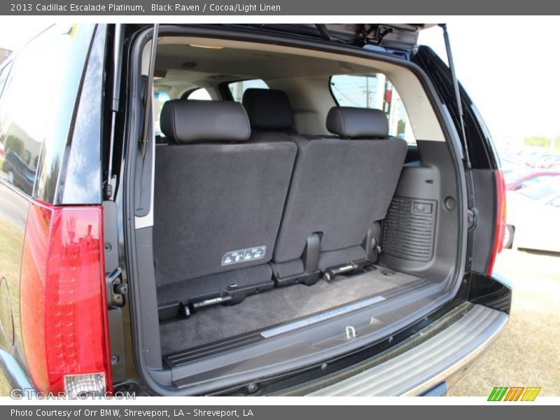  2013 Escalade Platinum Trunk