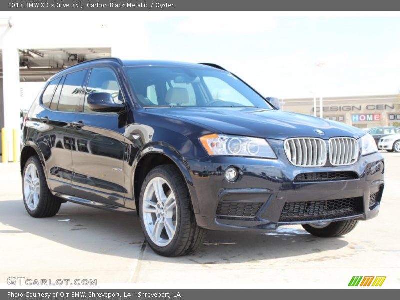 Front 3/4 View of 2013 X3 xDrive 35i