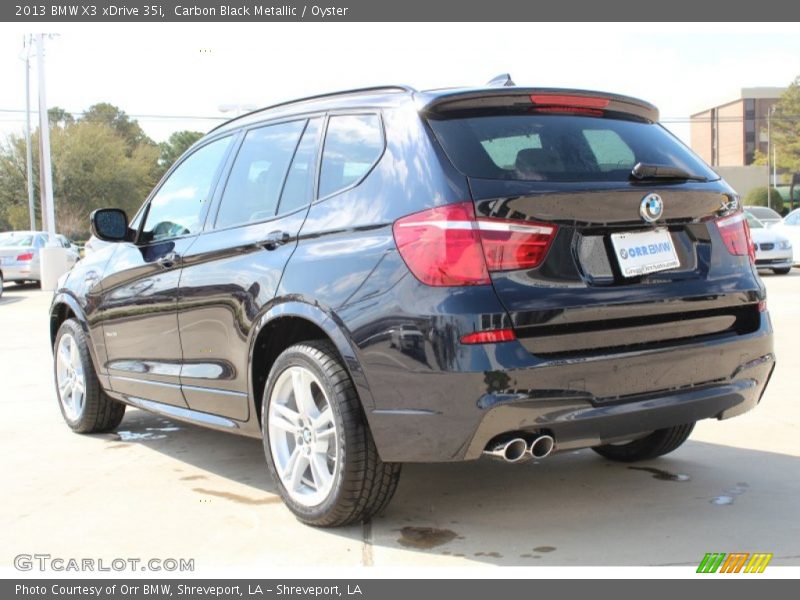Carbon Black Metallic / Oyster 2013 BMW X3 xDrive 35i