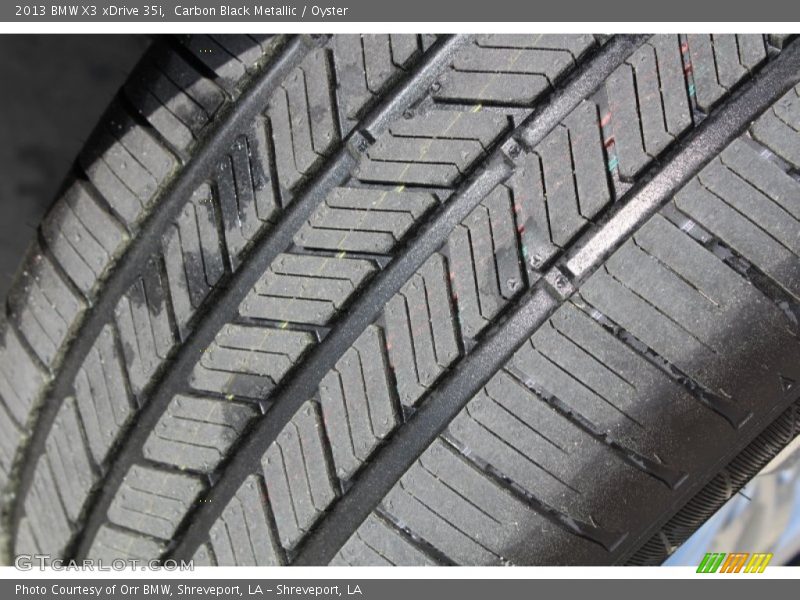 Carbon Black Metallic / Oyster 2013 BMW X3 xDrive 35i