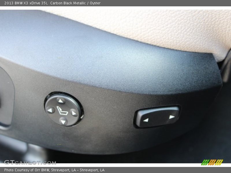 Carbon Black Metallic / Oyster 2013 BMW X3 xDrive 35i