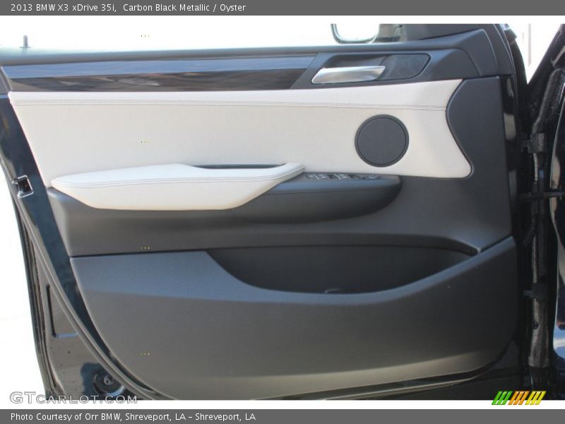 Carbon Black Metallic / Oyster 2013 BMW X3 xDrive 35i
