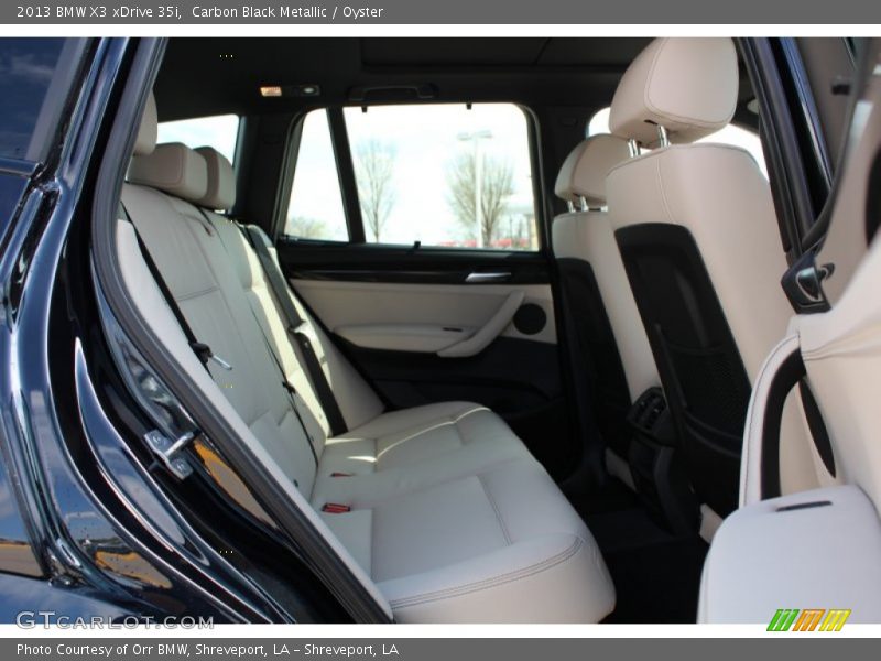 Carbon Black Metallic / Oyster 2013 BMW X3 xDrive 35i