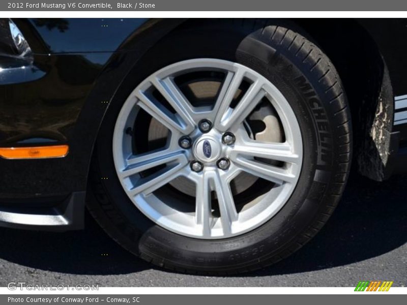 Black / Stone 2012 Ford Mustang V6 Convertible