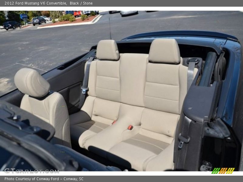 Black / Stone 2012 Ford Mustang V6 Convertible
