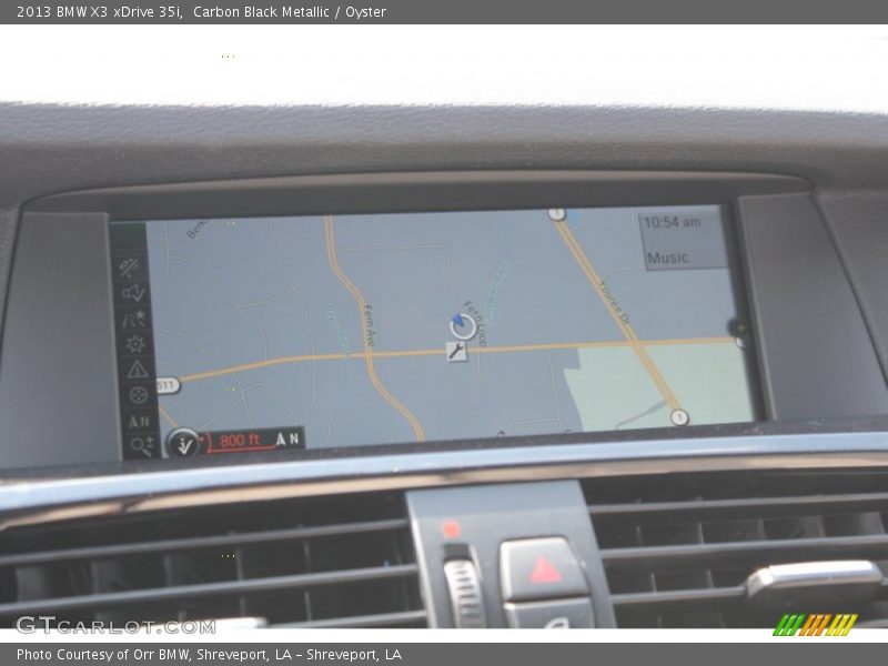 Carbon Black Metallic / Oyster 2013 BMW X3 xDrive 35i