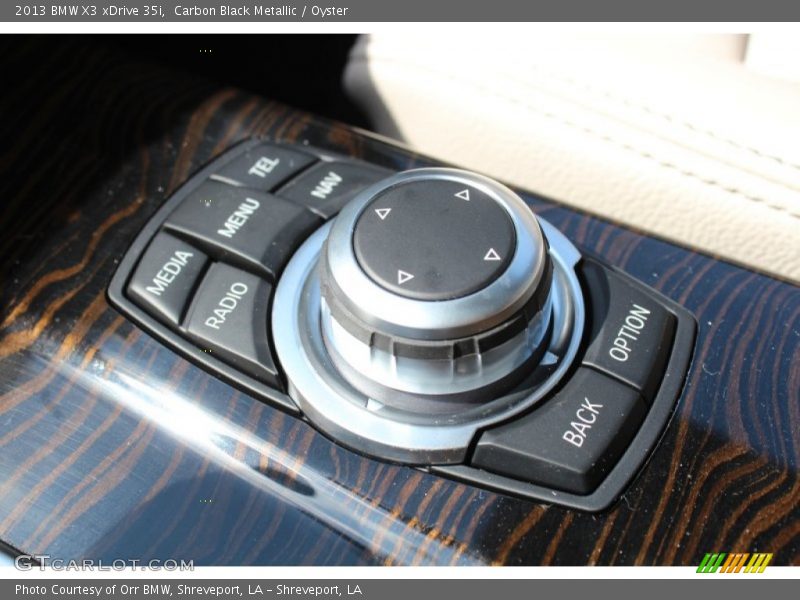 Controls of 2013 X3 xDrive 35i