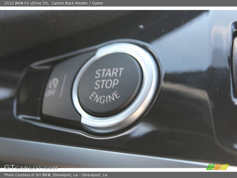Carbon Black Metallic / Oyster 2013 BMW X3 xDrive 35i