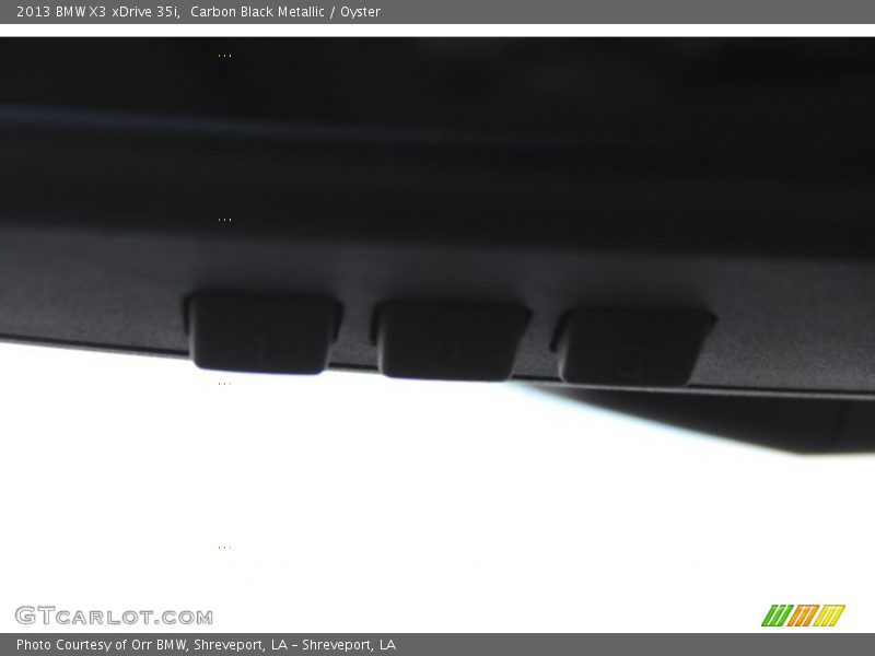 Carbon Black Metallic / Oyster 2013 BMW X3 xDrive 35i