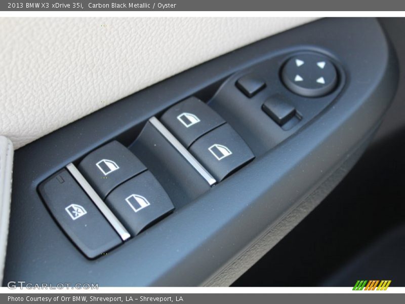 Carbon Black Metallic / Oyster 2013 BMW X3 xDrive 35i