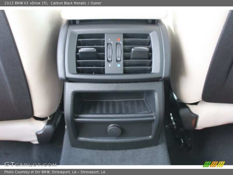 Carbon Black Metallic / Oyster 2013 BMW X3 xDrive 35i