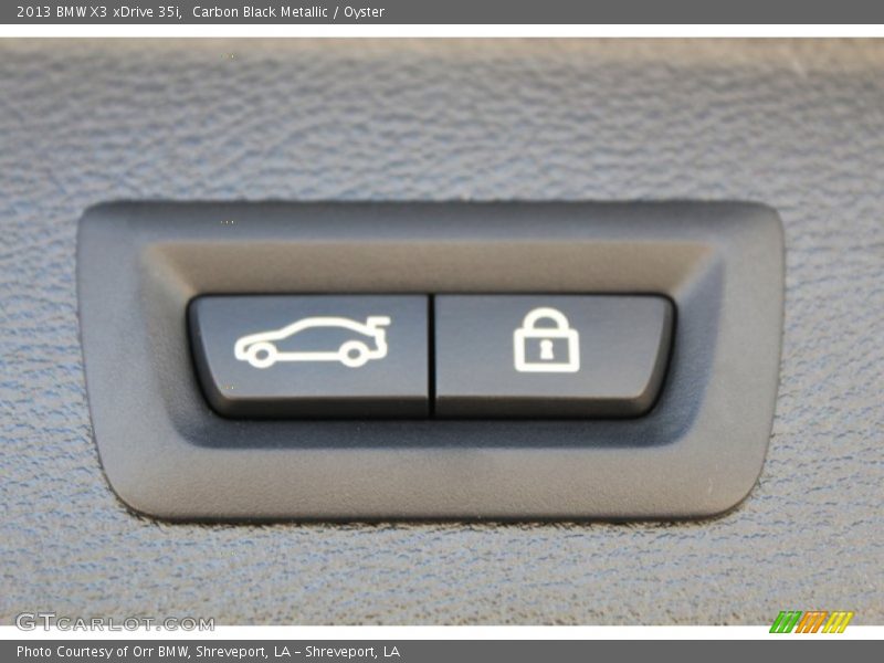 Carbon Black Metallic / Oyster 2013 BMW X3 xDrive 35i