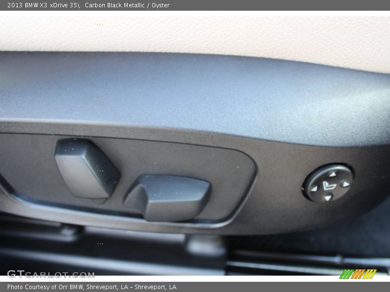 Carbon Black Metallic / Oyster 2013 BMW X3 xDrive 35i