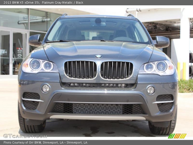 Platinum Gray Metallic / Black 2013 BMW X5 xDrive 35i