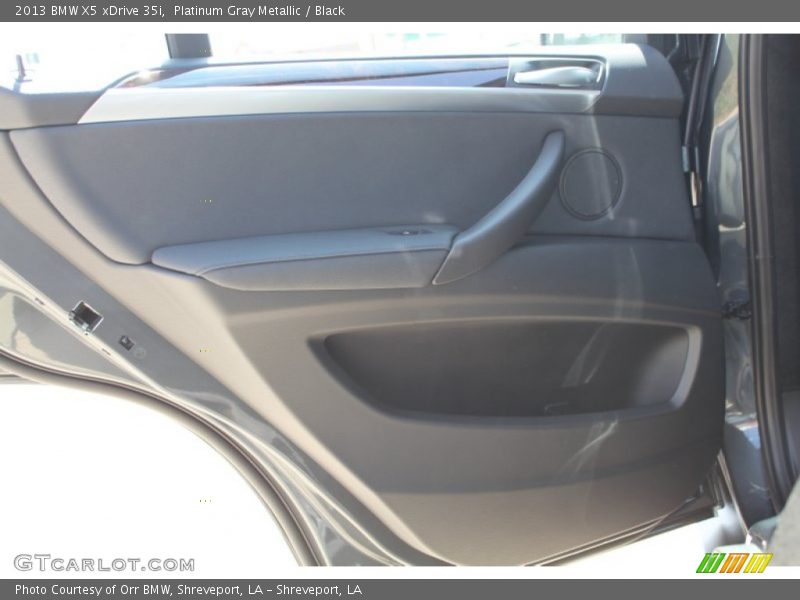 Platinum Gray Metallic / Black 2013 BMW X5 xDrive 35i