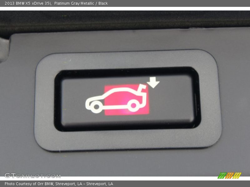 Platinum Gray Metallic / Black 2013 BMW X5 xDrive 35i