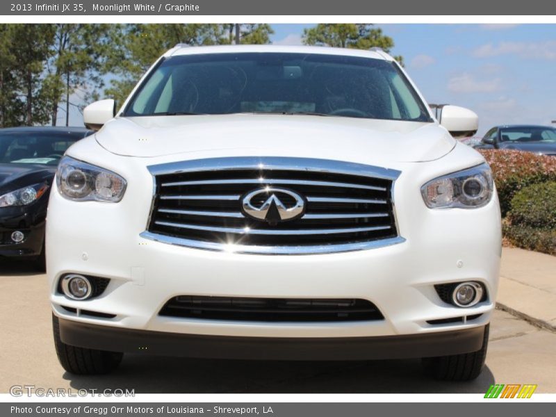 Moonlight White / Graphite 2013 Infiniti JX 35