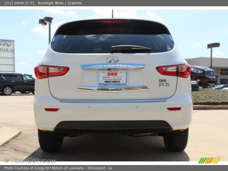 Moonlight White / Graphite 2013 Infiniti JX 35