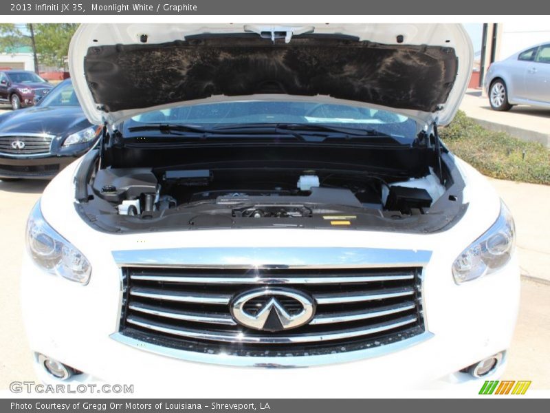 Moonlight White / Graphite 2013 Infiniti JX 35