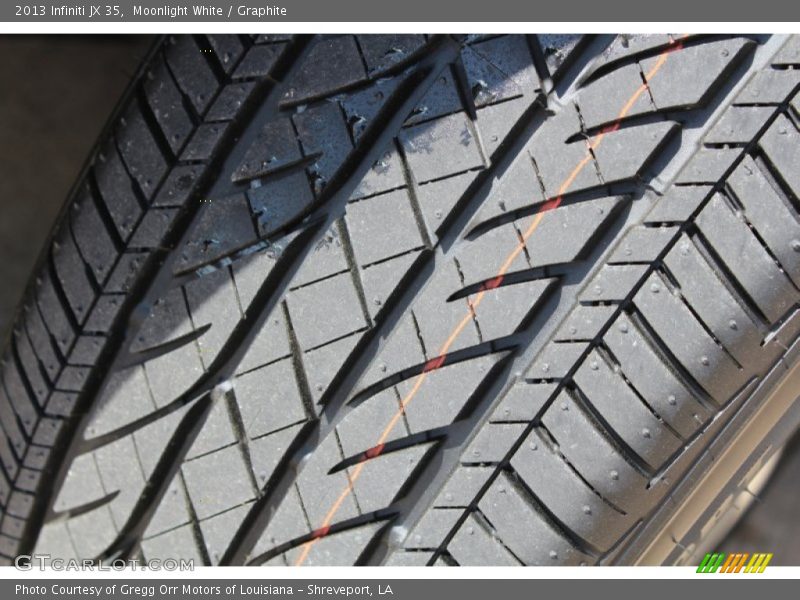 Moonlight White / Graphite 2013 Infiniti JX 35