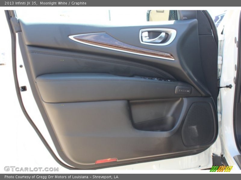 Moonlight White / Graphite 2013 Infiniti JX 35