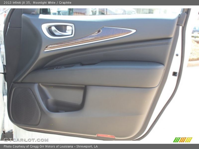 Moonlight White / Graphite 2013 Infiniti JX 35